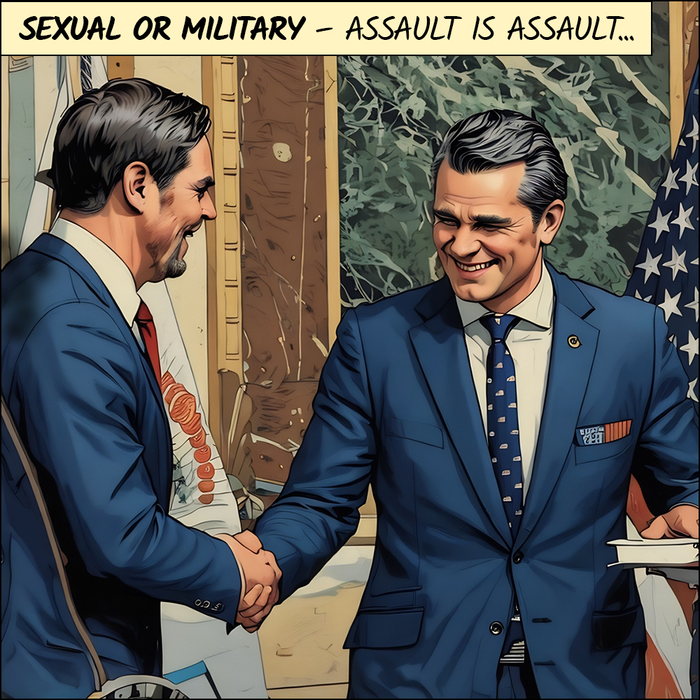 Sexual or Military – Assault Is Assault