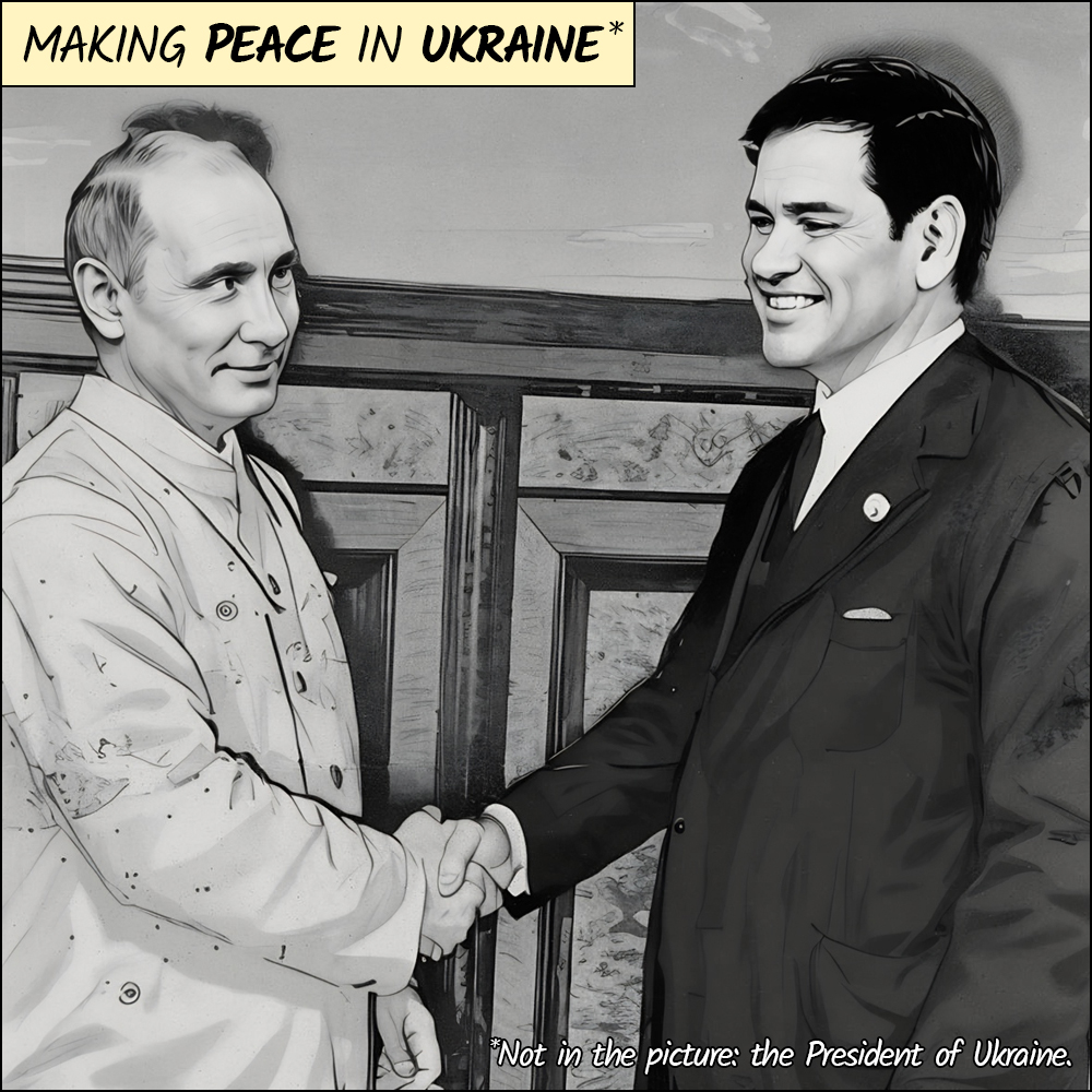 Not in the Picture: The President of Ukraine